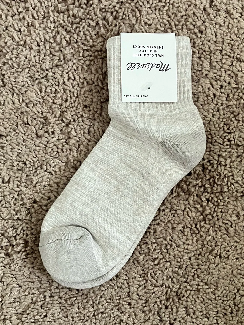 Madewell Cloudlift Ankle Sneaker Socks